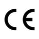 CE certification logo showing that the product complies with European health, safety, and environmental protection standards, suitable for use in the European market.