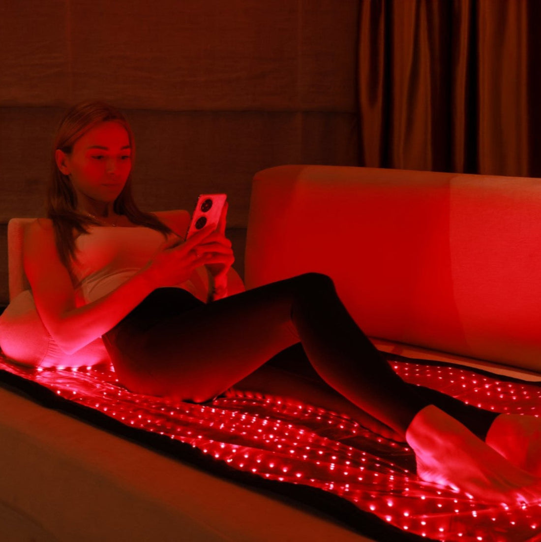 RLB BlinkRecover - Tapis de lumière rouge pour tout le corps pour une thérapie efficace 